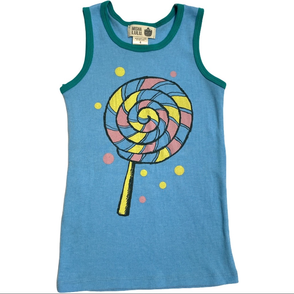 Misha LuLu Lollipop Tank 6 EUC